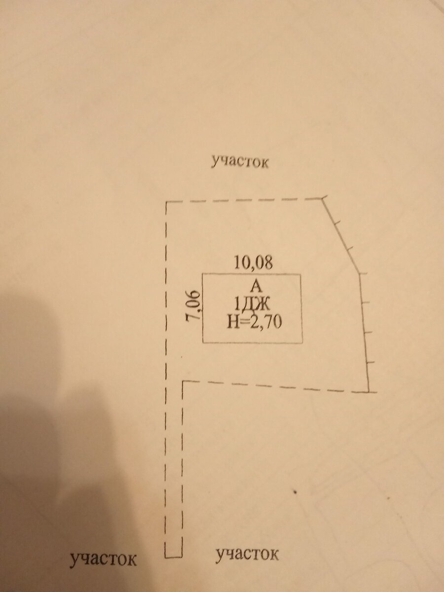 План участка.