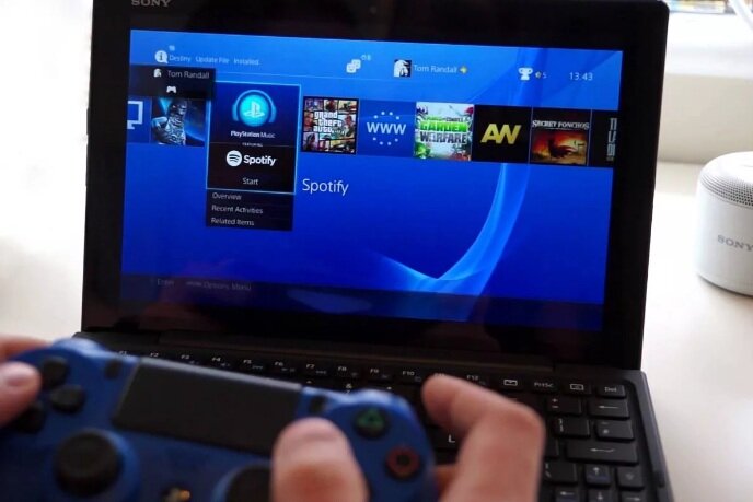 Пример эмуляции PS4 на ноутбуке