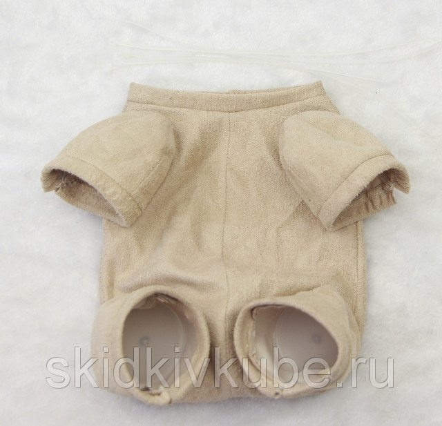 Текстильная заготовка, с суставами для соединения молда в куклу реборн.