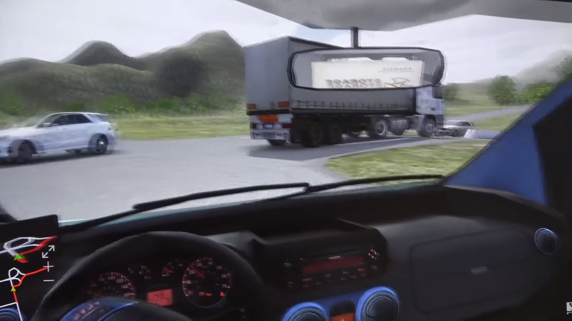 Моменты из игры: Transport Company Simulator.