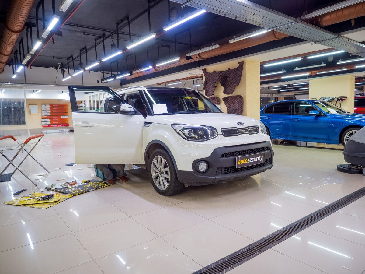 Шумоизоляция Kia Soul III за 1 день в Москве