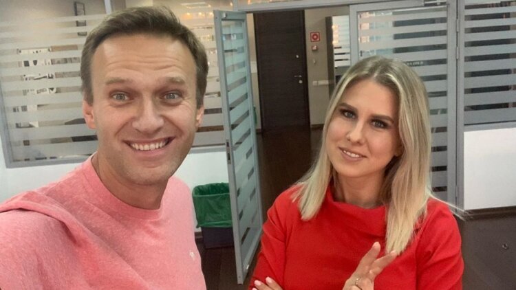 Алексей Навальный и Любовь Соболь