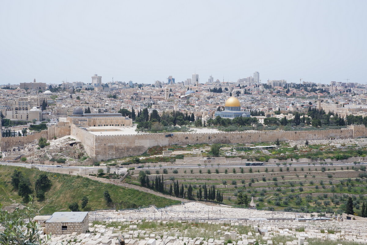 Вид на Иерусалим с Масличной горы