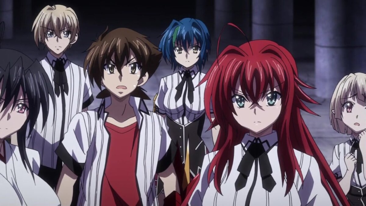 Дхд 2. Старшая школа DXD.