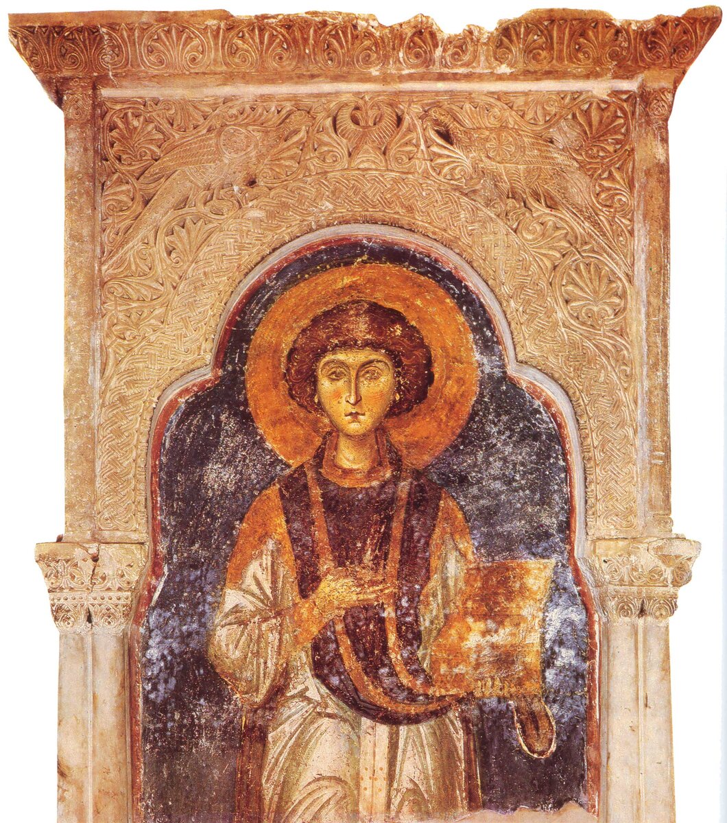 Св. Пантелеймон. Пантелеймонов монастырь в Нарези, Македония. 1164 г.
