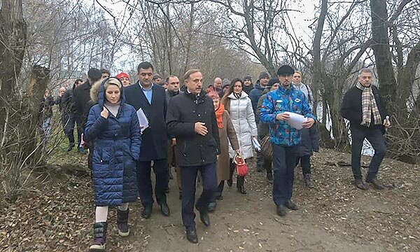 Владимир Ружицкий и рабочая группа. Фото: Радио Люберецого региона