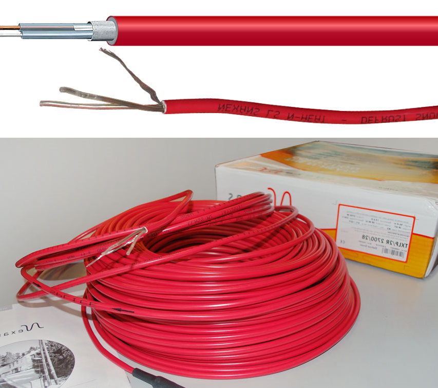 резистивный греющий кабель