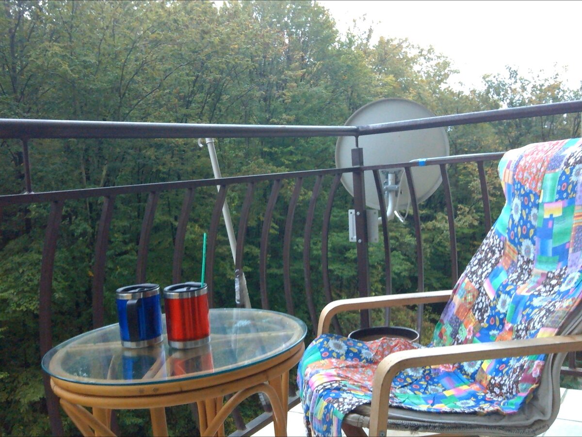 Пьем кофеек и слушаем птичек!