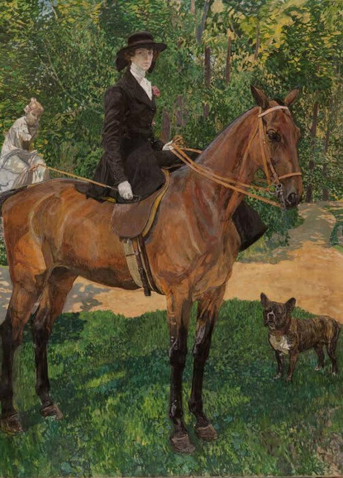 Александр Головин. "Портрет Евфимии Павловны Носовой", 1916 год. Фото: открытые источники