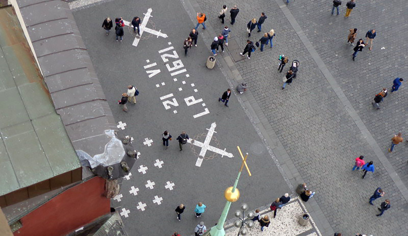 Кресты на Староместской площади