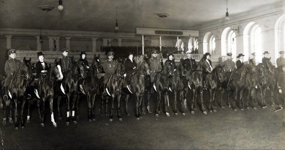 Михайловский манеж. Санкт-Петербург. март 1914 г