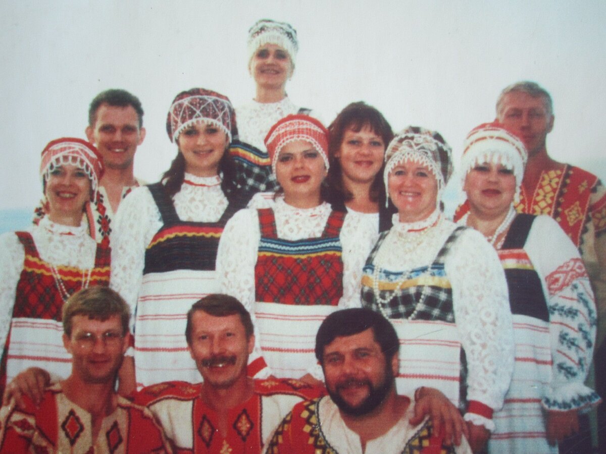 Фото автора.  Ансамбль "Сполохи" на Дне города. 