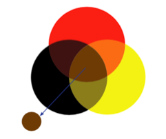 Так получают коричневый цвет в перманентном макияже 