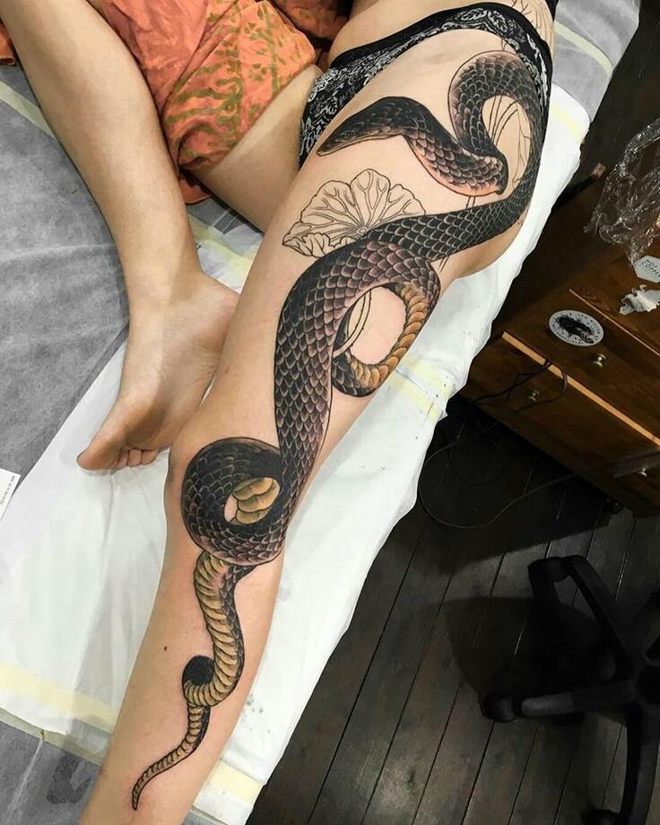   Толкования значения татуировки змея отличаются в зависимости от региона, культуры и религии.