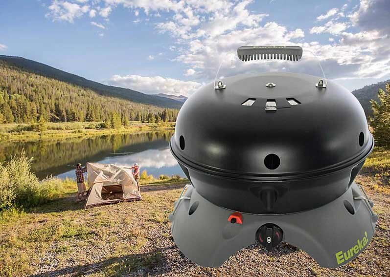 Портативный гриль Gonzo Grill весом 6,4 кг с питанием от газового баллона разработан для охотников, рыбаков и всех любителей загородных поездок.