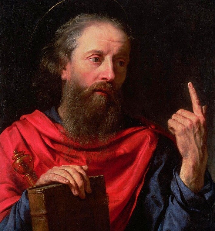 Апостол Павел, художник Филипп де Шампень. Взято из общего доступа.