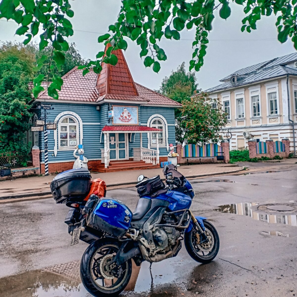 Почта Дедушки Мороза - маленький уютный домик в центре Великого Устюга