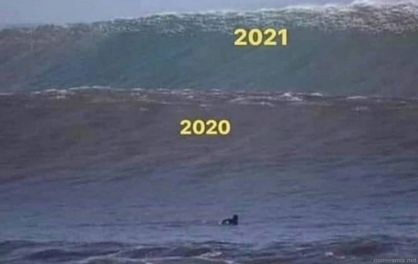 "Вторая волна", фото взято с сайта https://www.facebook.com/memesmix/posts/2021/1926062580866794/