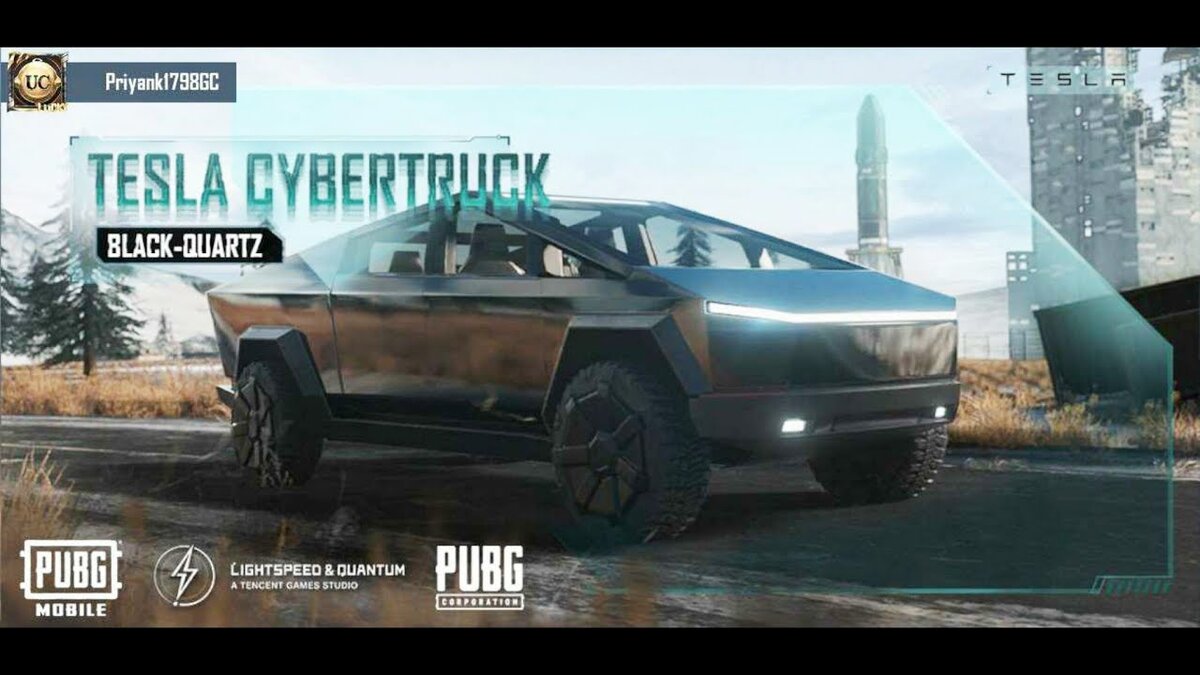 В игре PUBG Mobile появился Tesla Cybertruck | Brain News | Дзен