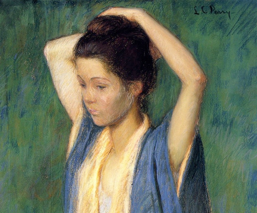 Ребенок в кимоно - Лилла Кэбот Перри (1898)