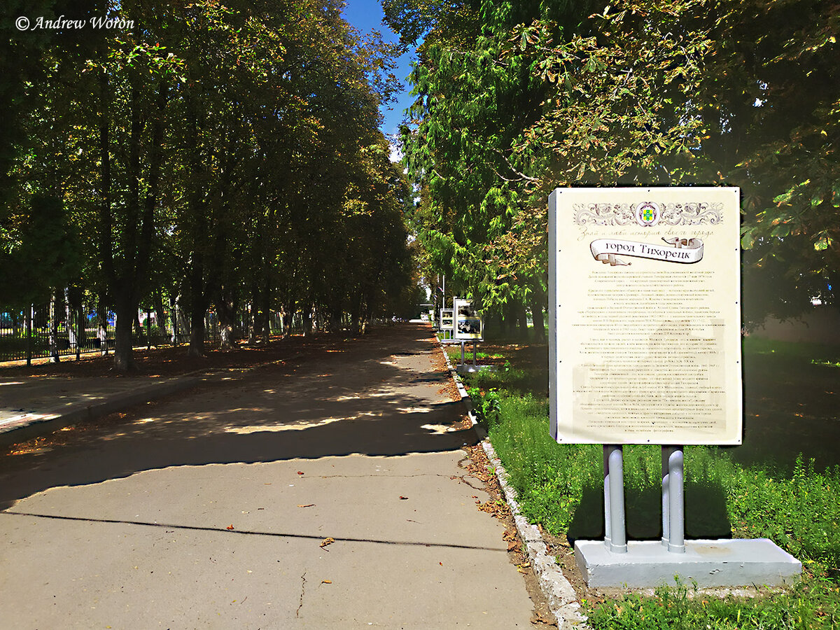 Главная аллея парка им. Меньшикова