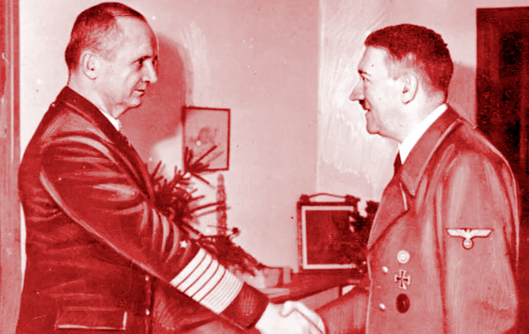 А. Гитлер и его будущий преемник.