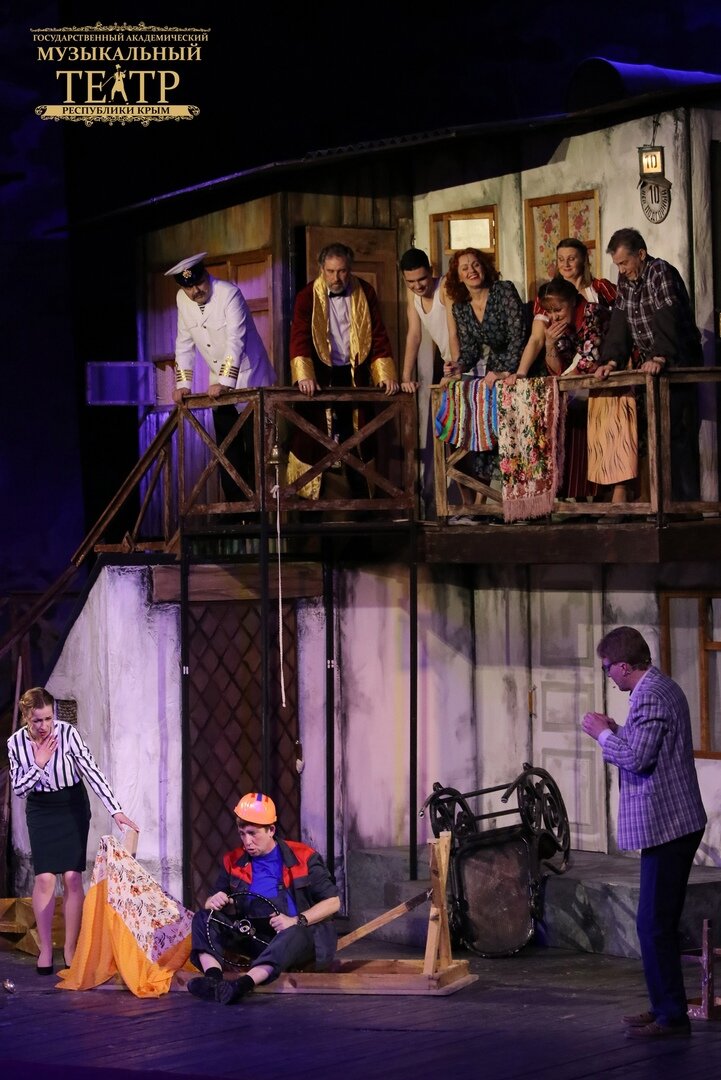 Музыкальная комедия "В городе С". Фото со спектакля