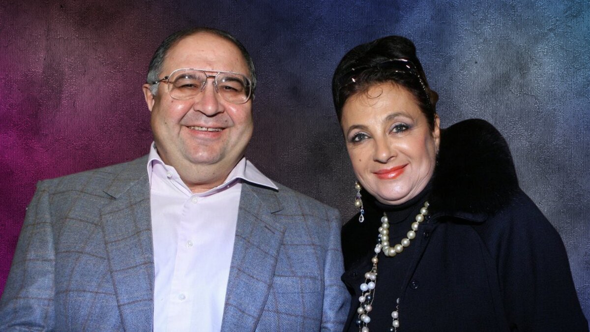  Алишер Усманов  и Ирина Винер