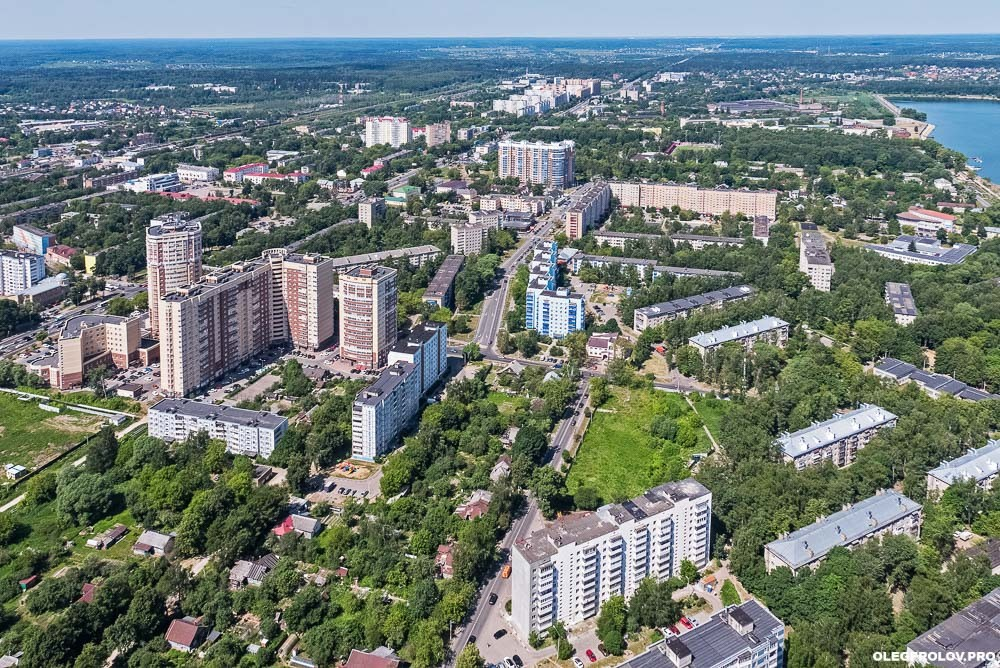 Солнечногорск сверху. Источник фото: olegfrolov.livejournal.com