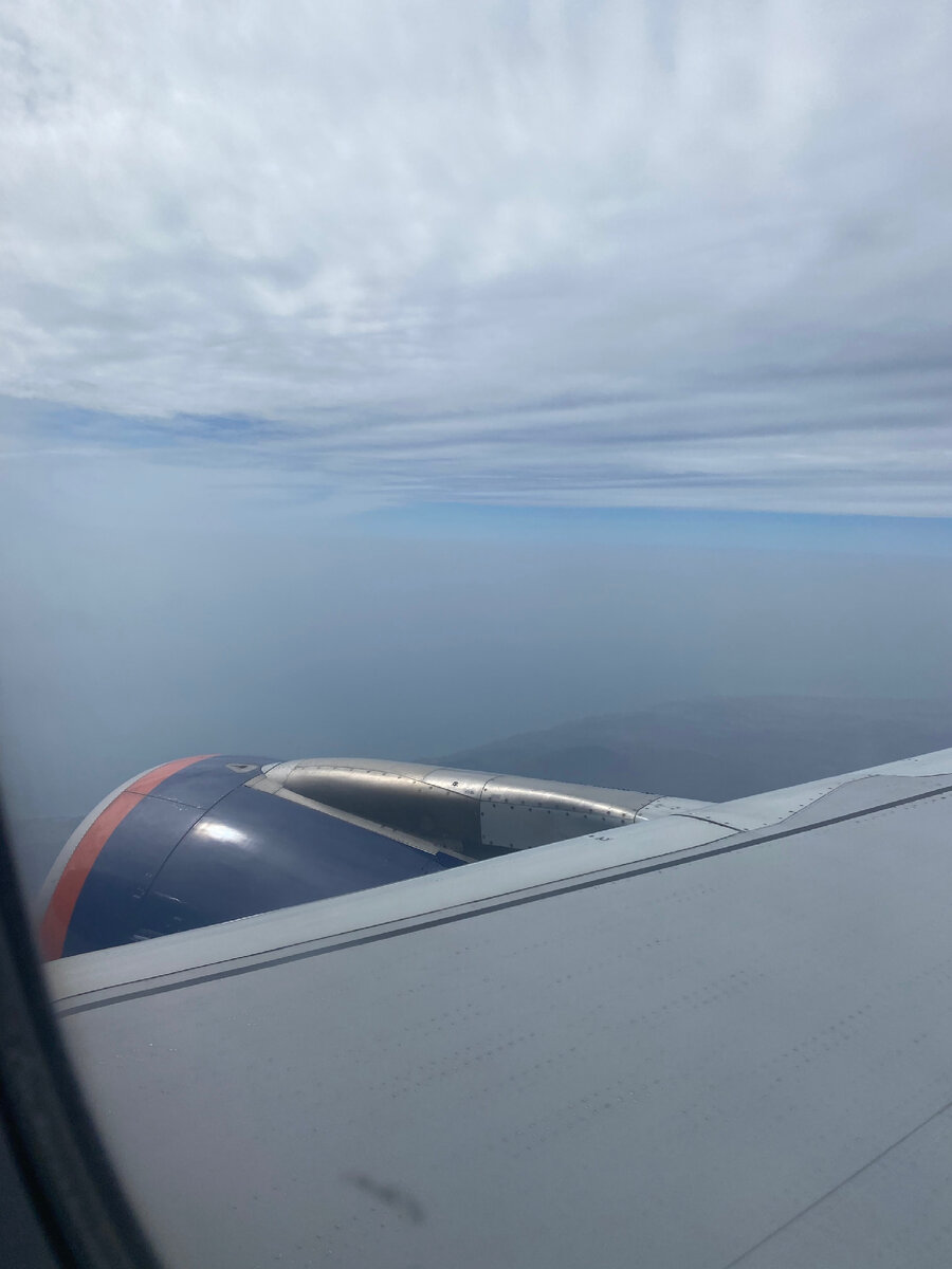 За бортом туманно