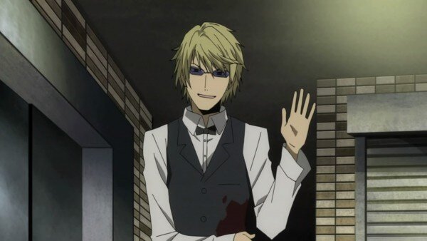 Аниме: Дюрарара, персонаж: Хэйваджима Шизуо