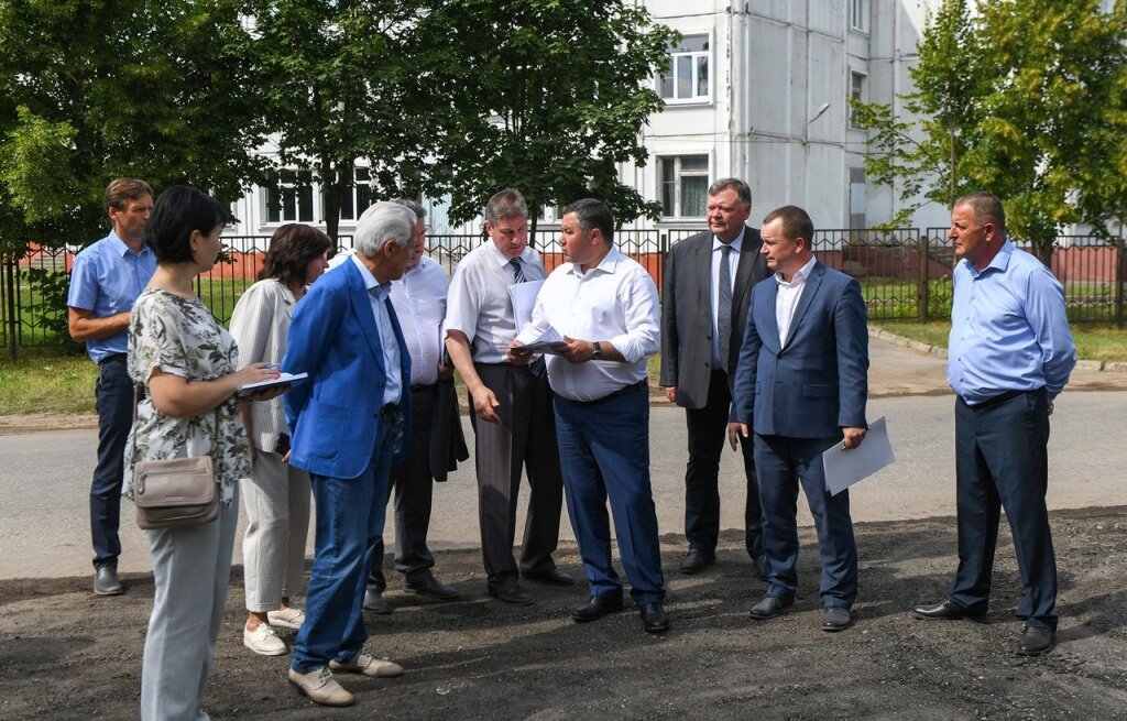 В Твери заканчивают благоустройство мигаловского сквера