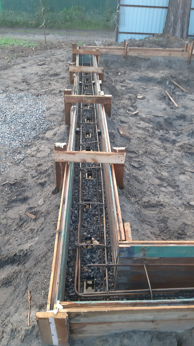 Фундамент готов.