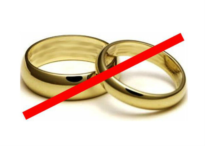 Кольца при разводе