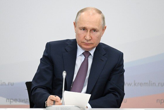    Президент России Владимир Путин