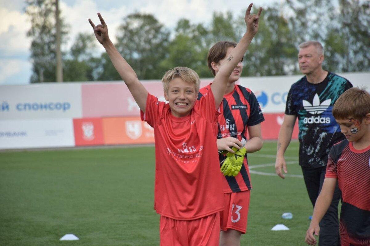 Яркие эмоции ребят - участников турнира