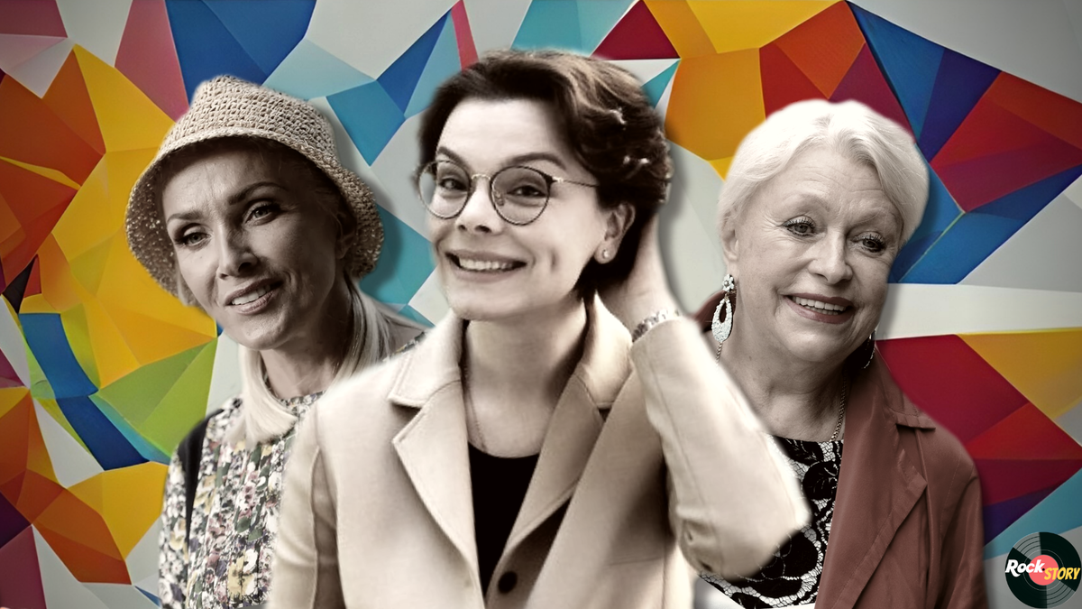 На фотографии: Лайма Вайкуле, Татьяна Брухунова и Людмила Поргина