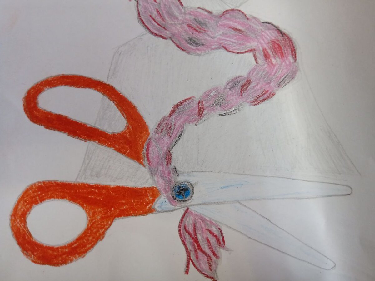 Рисую я, конечно, как ребенок, зато сама, да и абстракция ясна как день