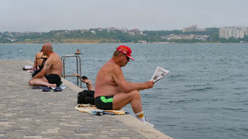 пляж Хрустальный после реконструкции