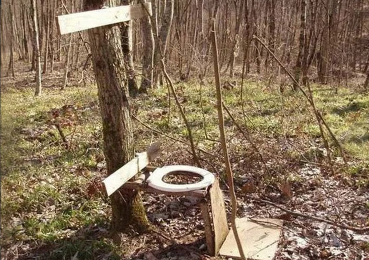 стульчик для походного туалета. хорошего похода в туалет. поход в туалет по большому. унитаз в лесу. унитаз на природе.