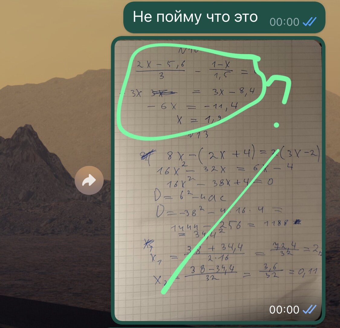 Типичное дз ученика 9 класса. 