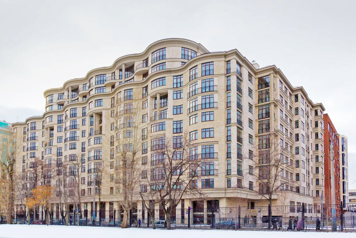 Величественные волнистые элитные дома. Фото: Мир Квартир