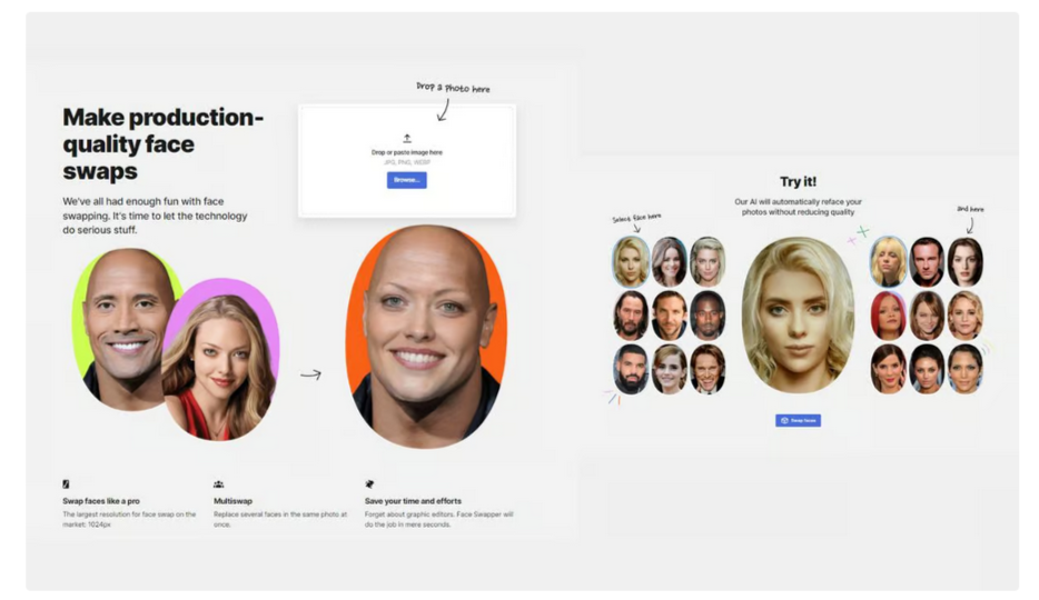 10 лучших приложений и веб-сайтов для замены лица на фото и видео Deepfake в 202