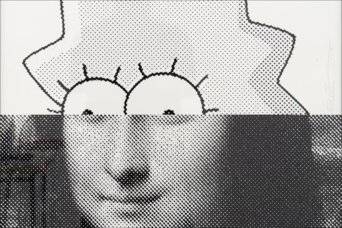  Эйке Кёниг и его трафареты: когда Лиза Симпсон встречает Мона Лизу  Эйке Кёниг – известный немецкий художник и дизайнер, а также основатель студии HORT, которая занимается графическим дизайном,...-2