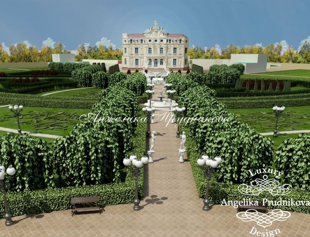  На фото: Стиль барокко в архитектуре особняка на Осташковском шоссе 