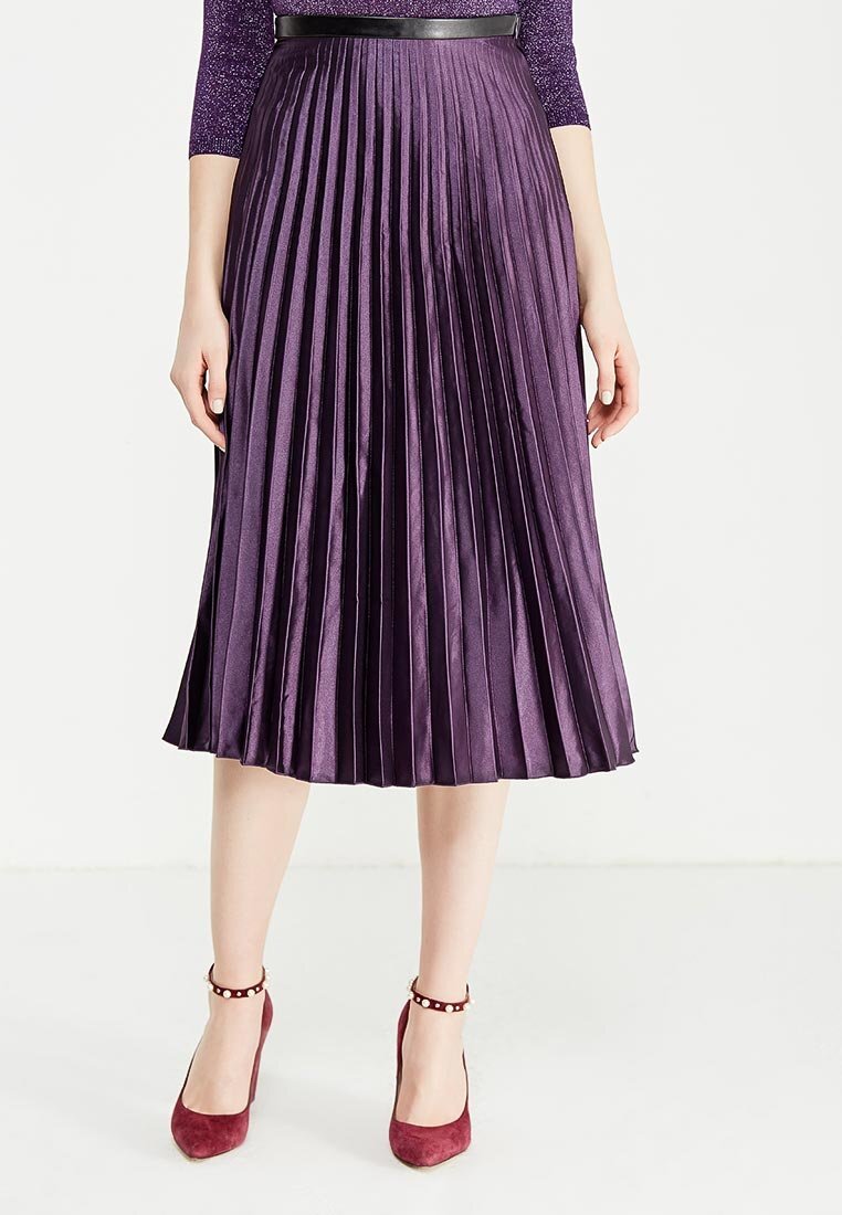 Юбка плиссе тренд №1. Длина миди.