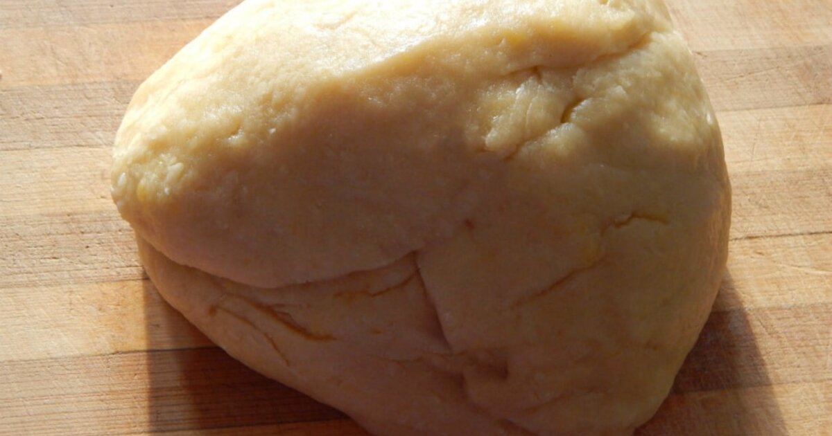 тесто на сметане, маргарине и муке