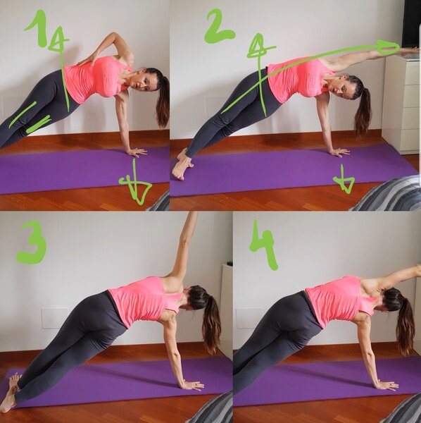 Боковая Планка с вариациями