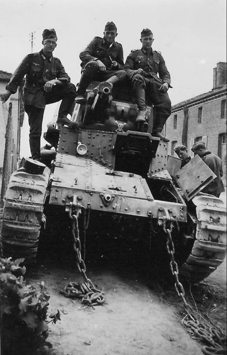 Немцы и трофейный «француз». 