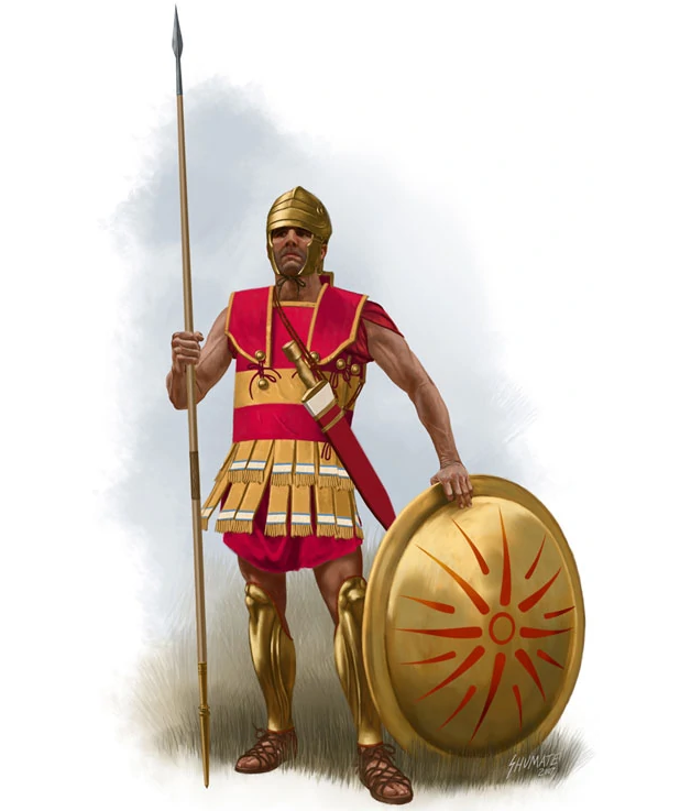 Командир тысячи солдат у древних греков. Македонский воин гоплит. Гоплиты Македонии. Македонская гоплита.